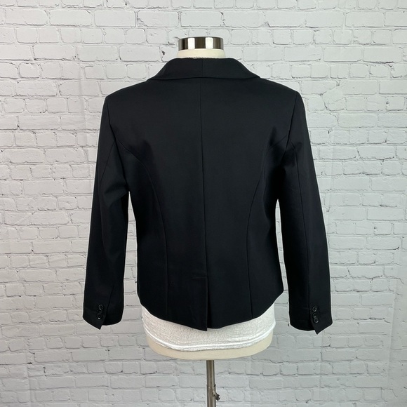 C&B Black Single Button Blazer Size Medium - Picture 3 of 10